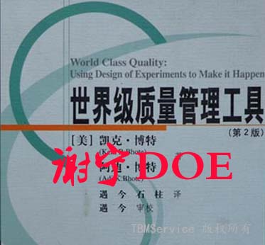 謝寧DOE培訓（Shainin謝恩）工具